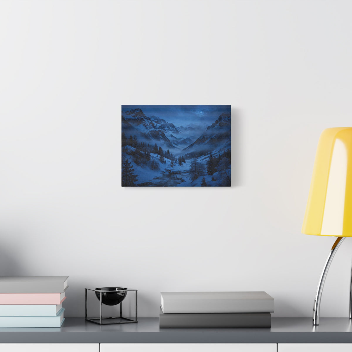 Snowy Valley — Wander Wild Co Canvas Print