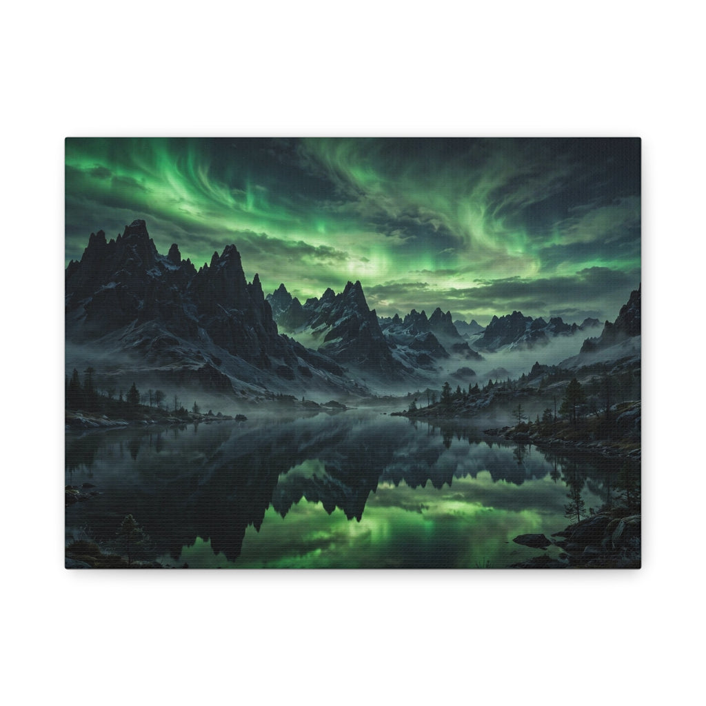 Northern Lights — Wander Wild Co Canvas Print