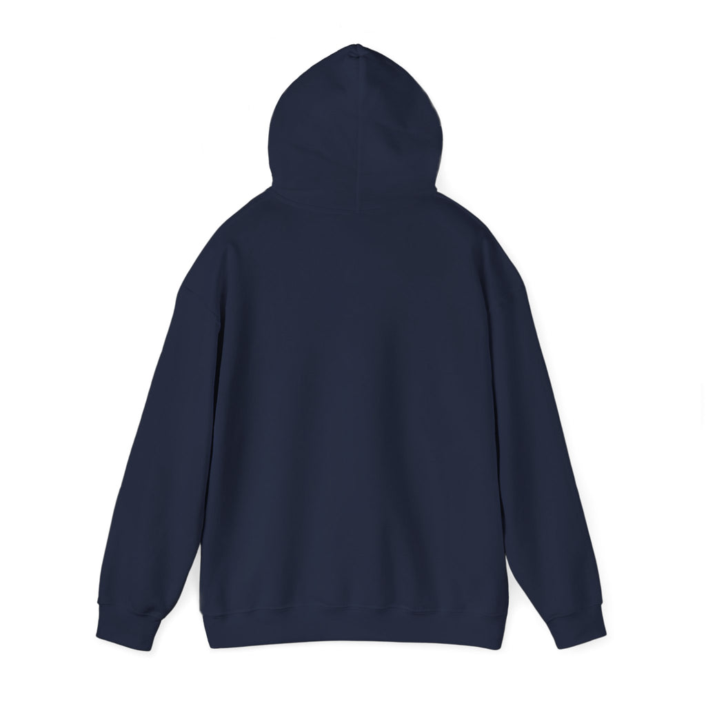 Retro wanderlust badge graphic on a Wander Wild Co vintage pullover hoodie