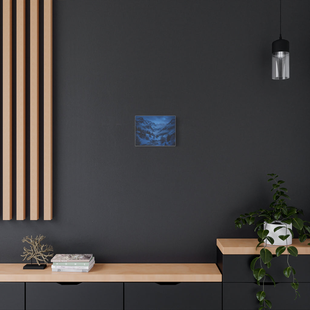 Snowy Valley — Wander Wild Co Canvas Print