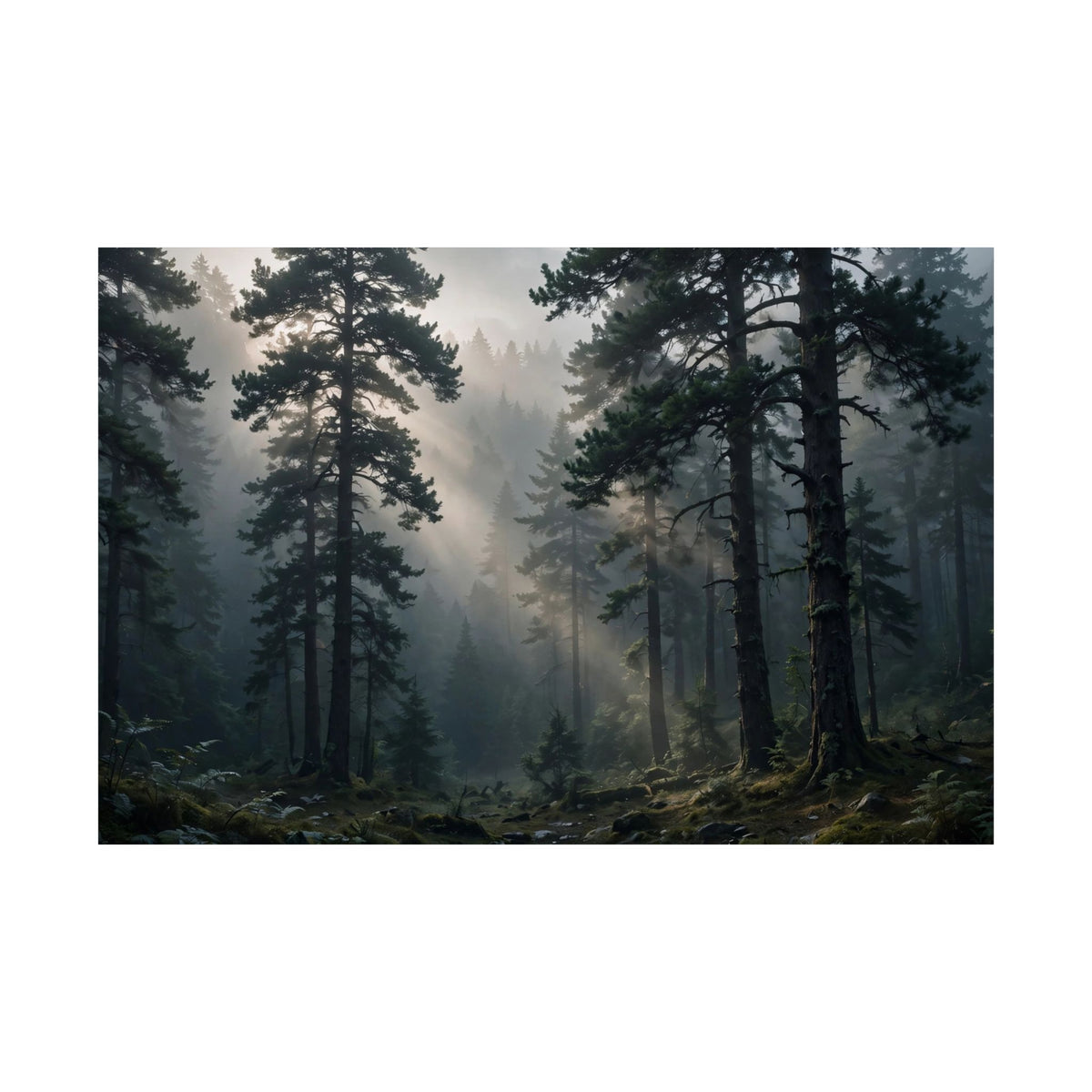 Fog Forest — Wander Wild Co Art Print
