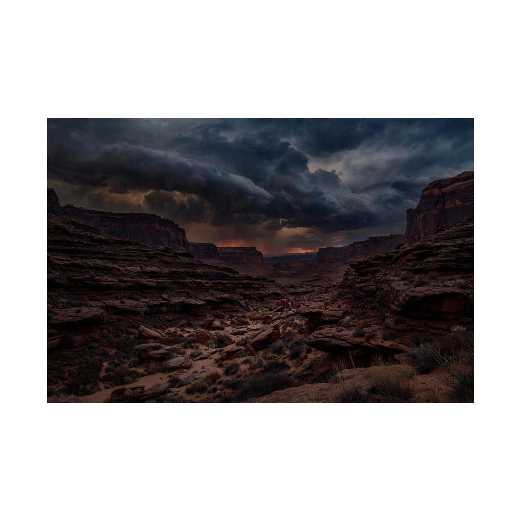 Canyon at Dusk — Wander Wild Co Art Print