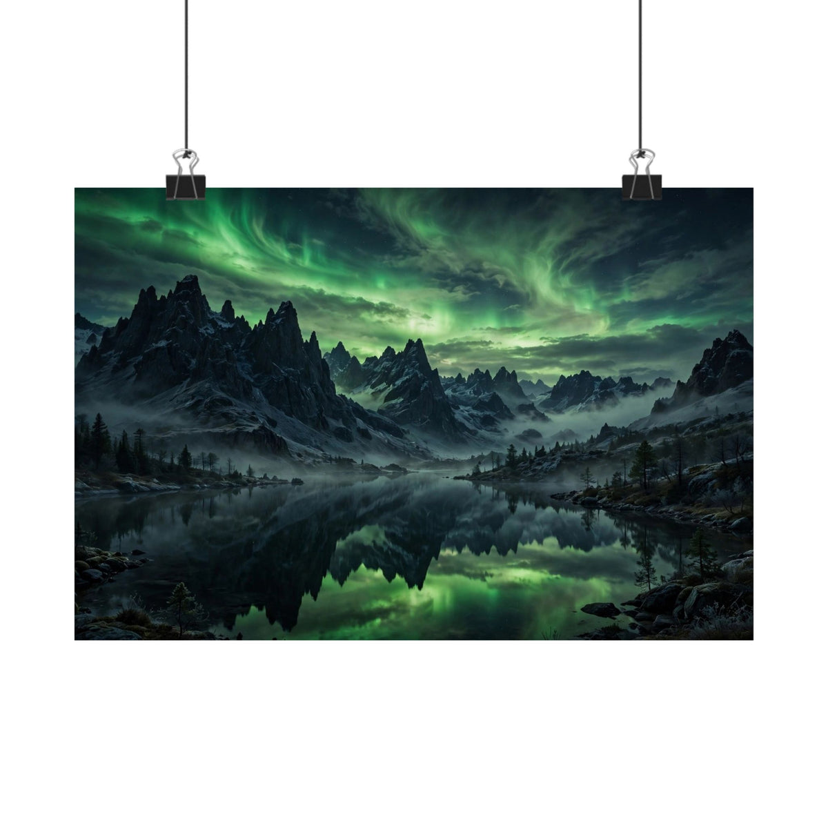 Northern Lights — Wander Wild Co Art Print