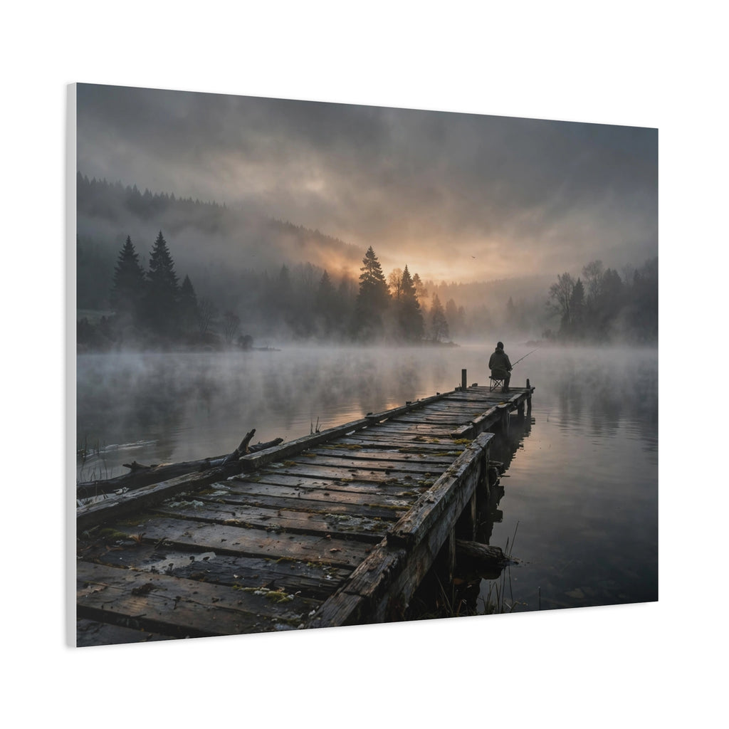 Fishing Dock — Wander Wild Co Canvas Print
