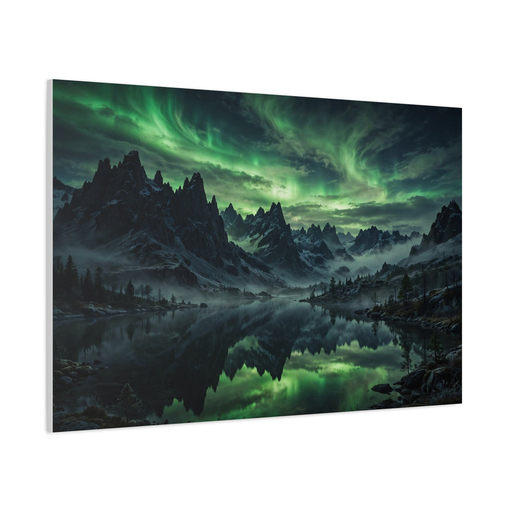 Northern Lights — Wander Wild Co Canvas Print