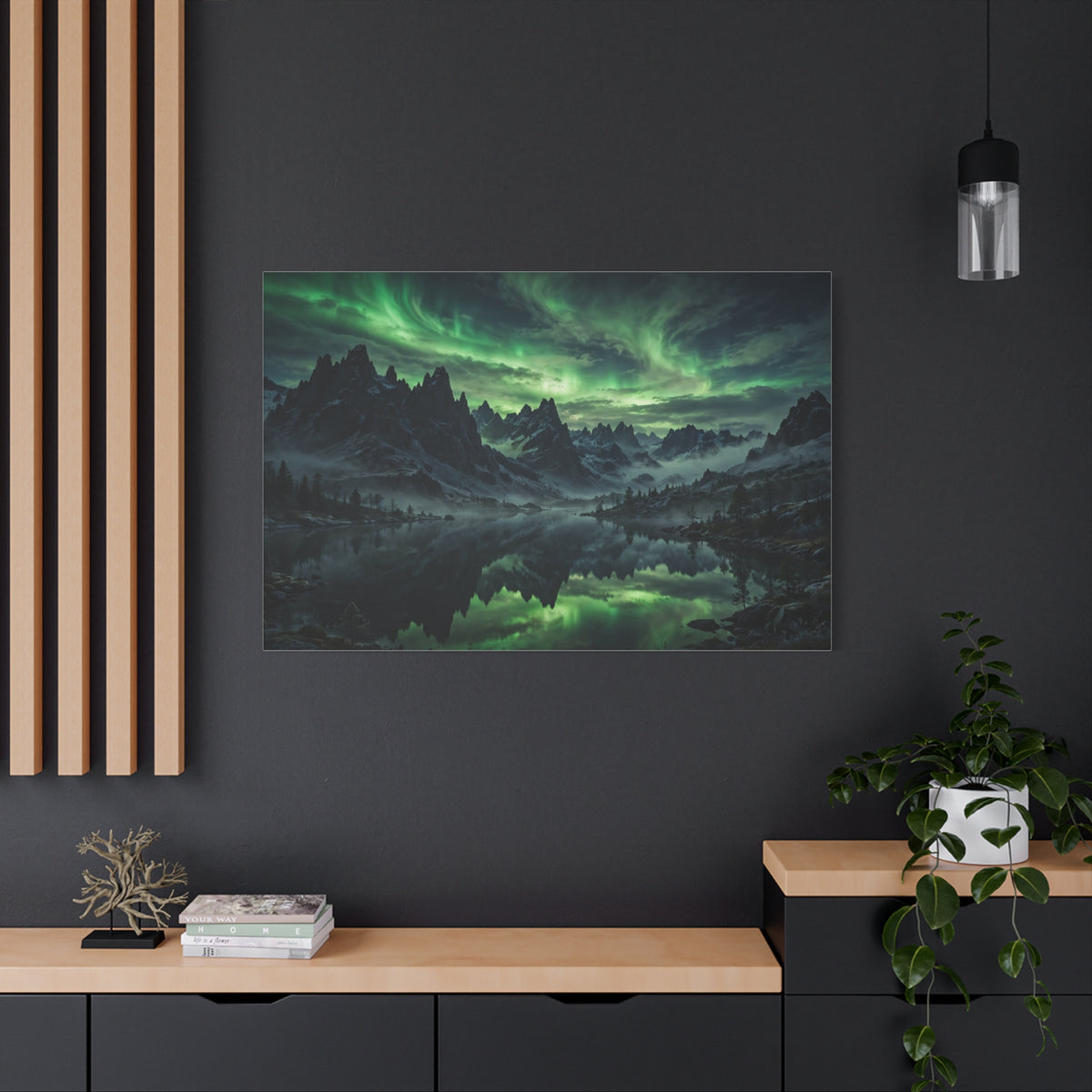 Northern Lights — Wander Wild Co Canvas Print