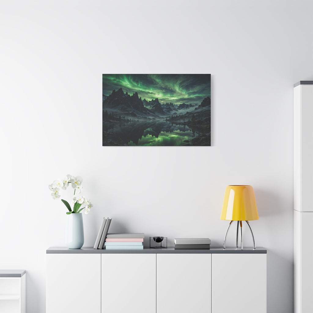 Northern Lights — Wander Wild Co Canvas Print