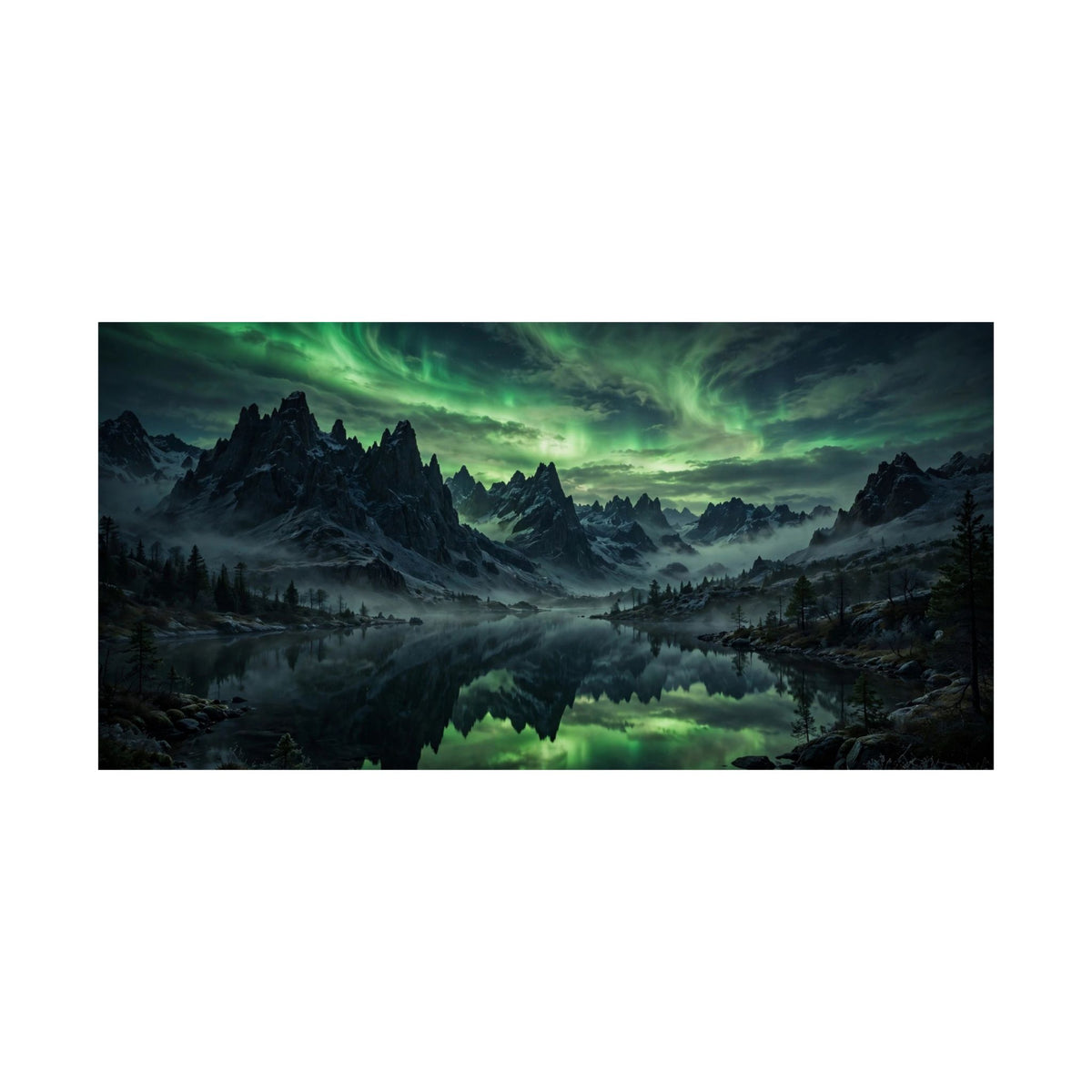 Northern Lights — Wander Wild Co Art Print