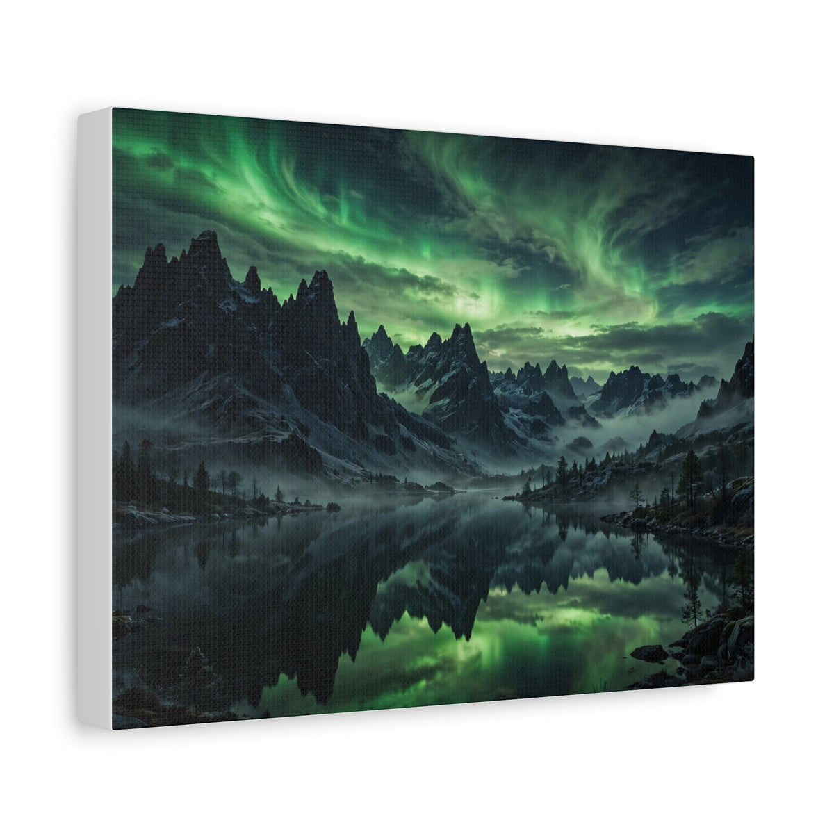 Northern Lights — Wander Wild Co Canvas Print