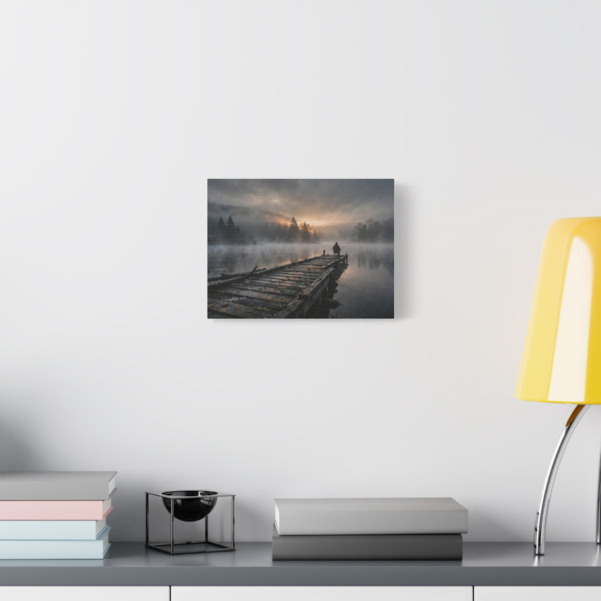 Fishing Dock — Wander Wild Co Canvas Print