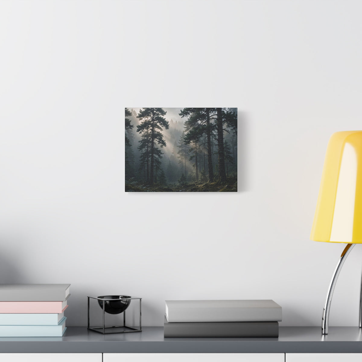 Fog Forest — Wander Wild Co Canvas Print