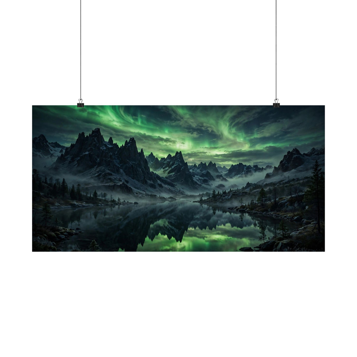 Northern Lights — Wander Wild Co Art Print