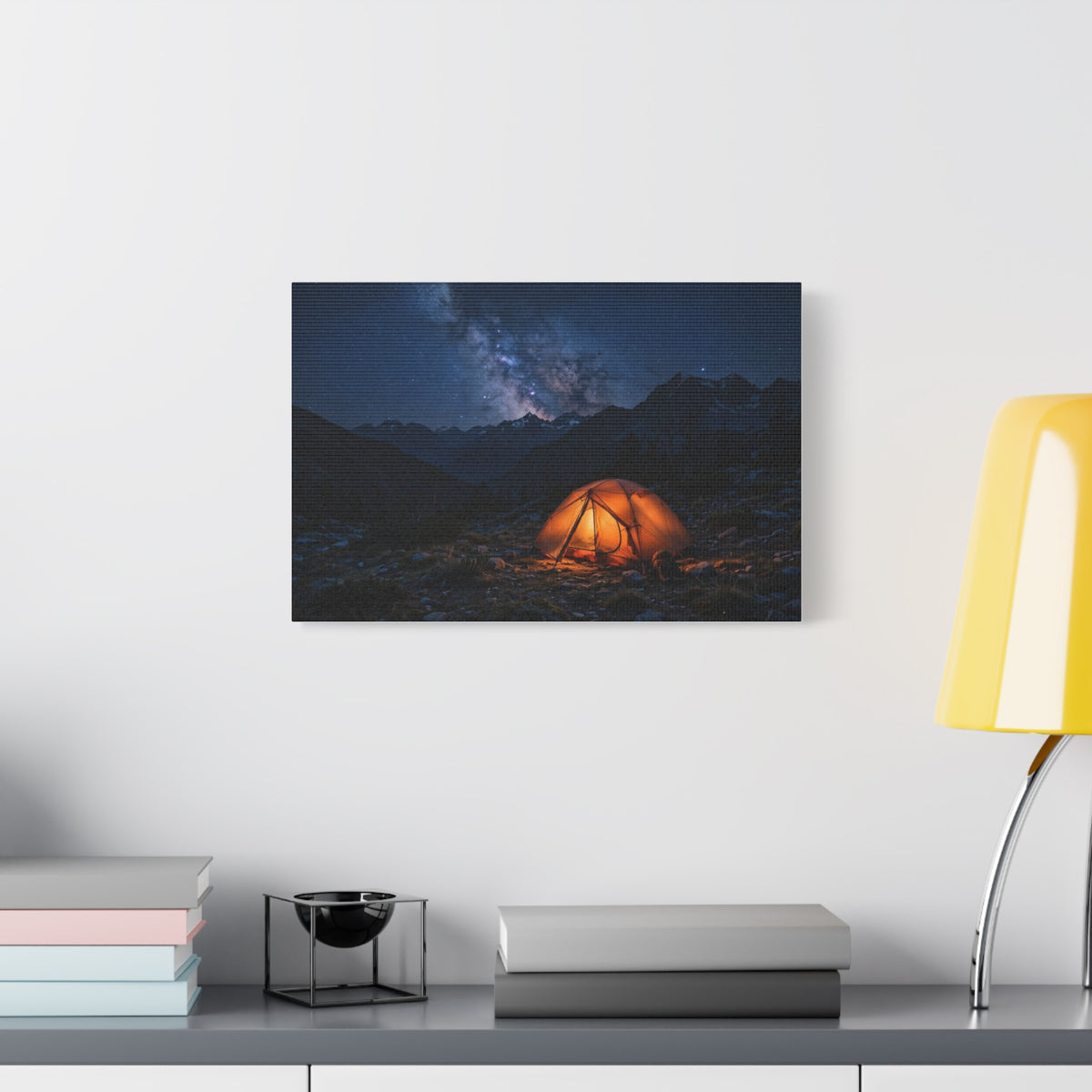 Tent Under Stars — Wander Wild Co Canvas Print