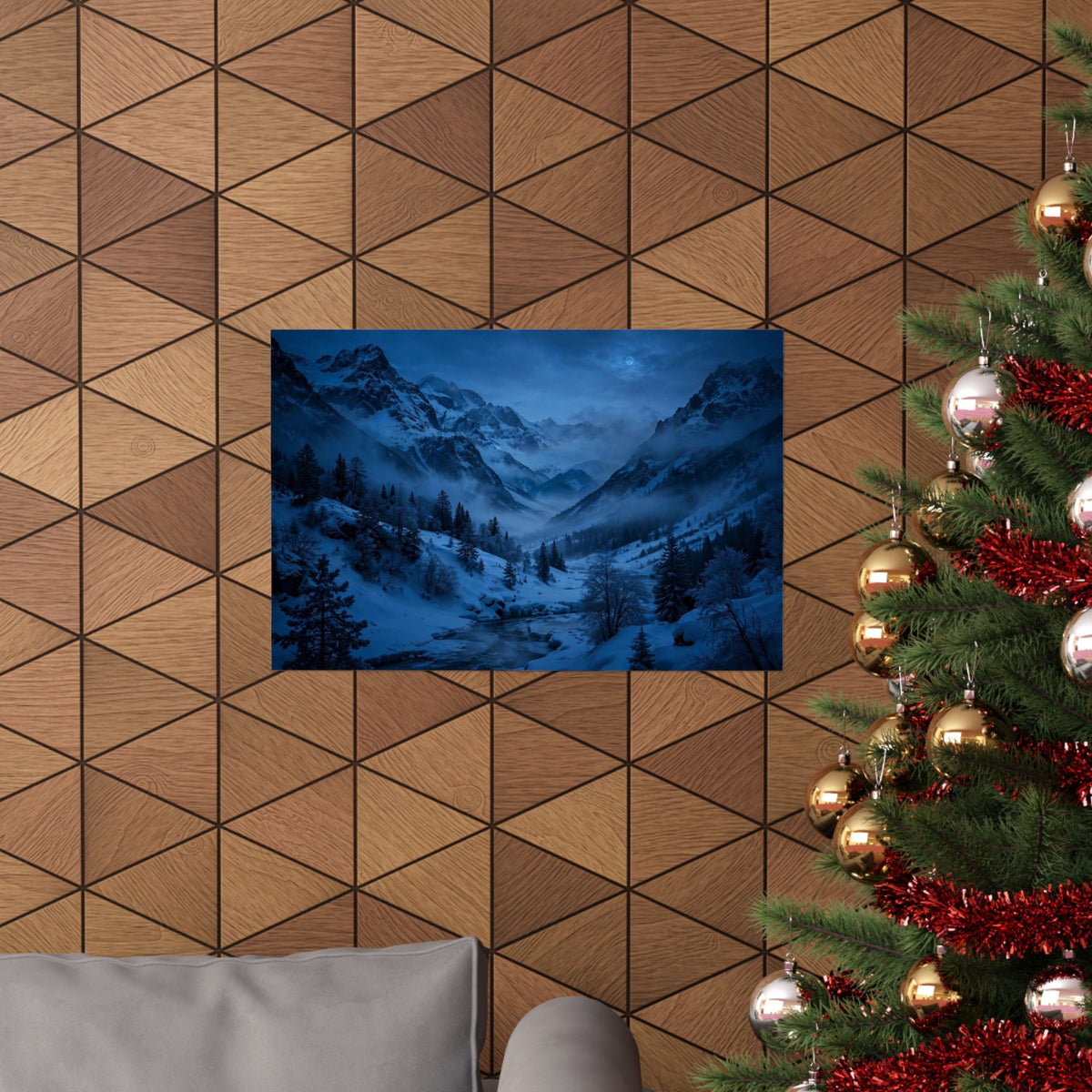 Snowy Valley — Wander Wild Co Art Print