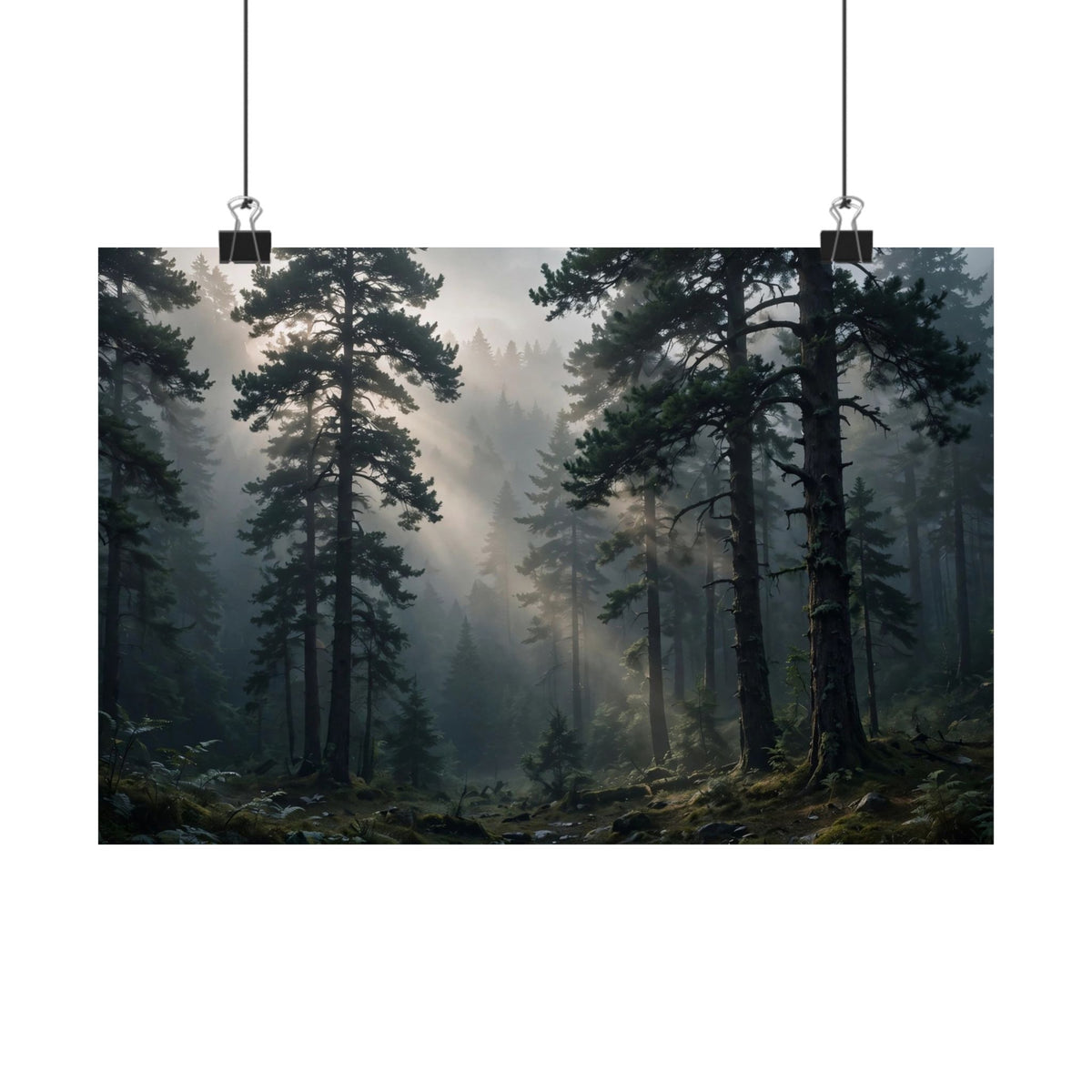 Fog Forest — Wander Wild Co Art Print