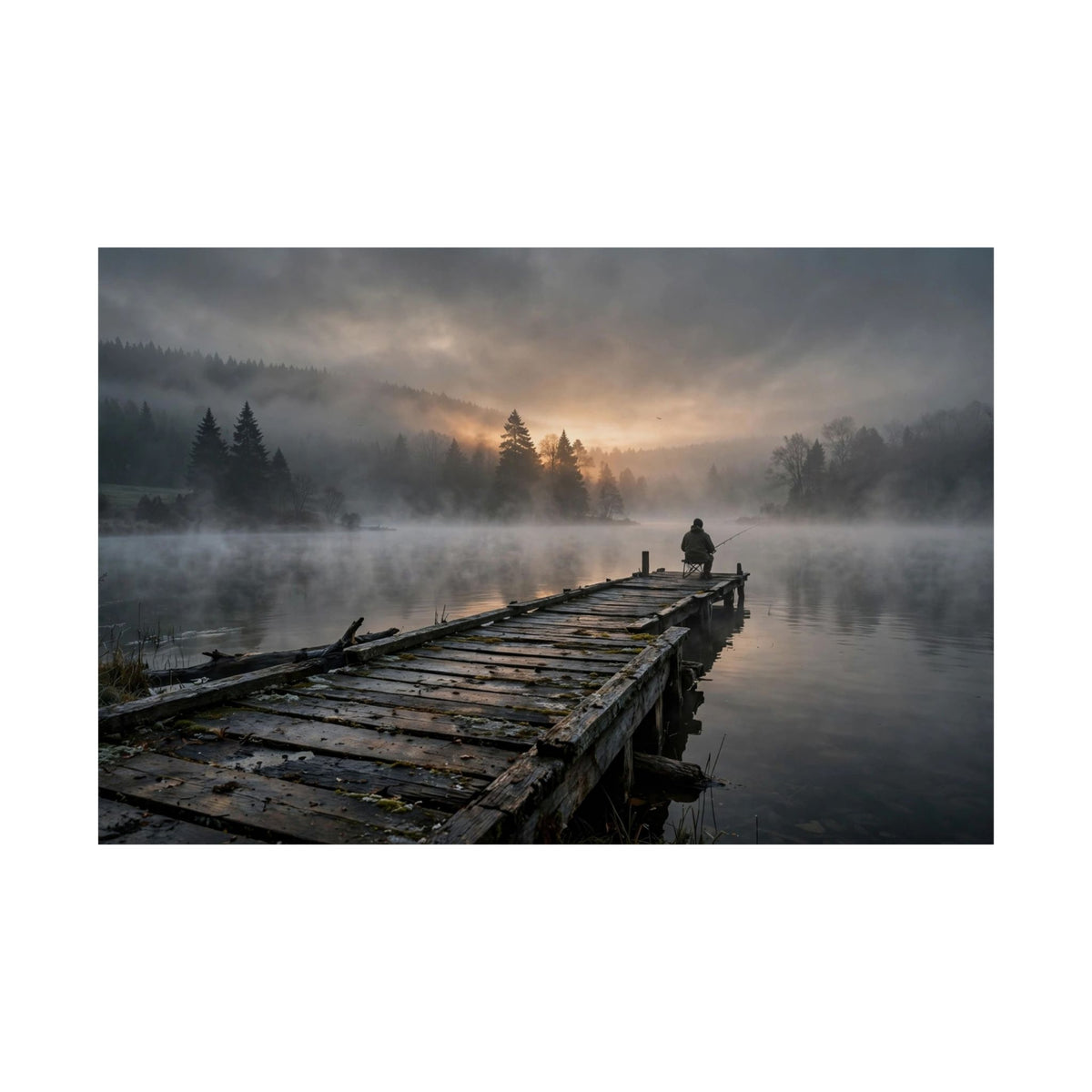 Fishing Dock — Wander Wild Co Art Print