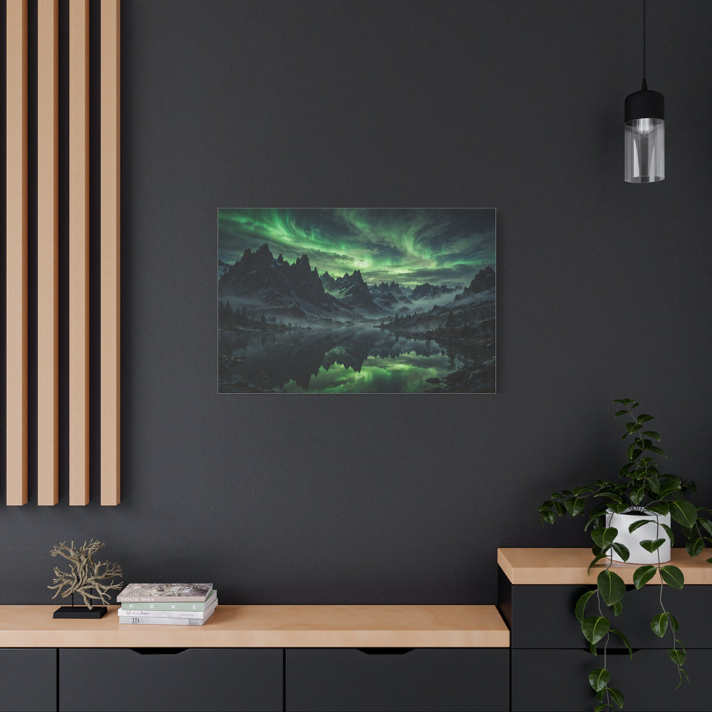 Northern Lights — Wander Wild Co Canvas Print