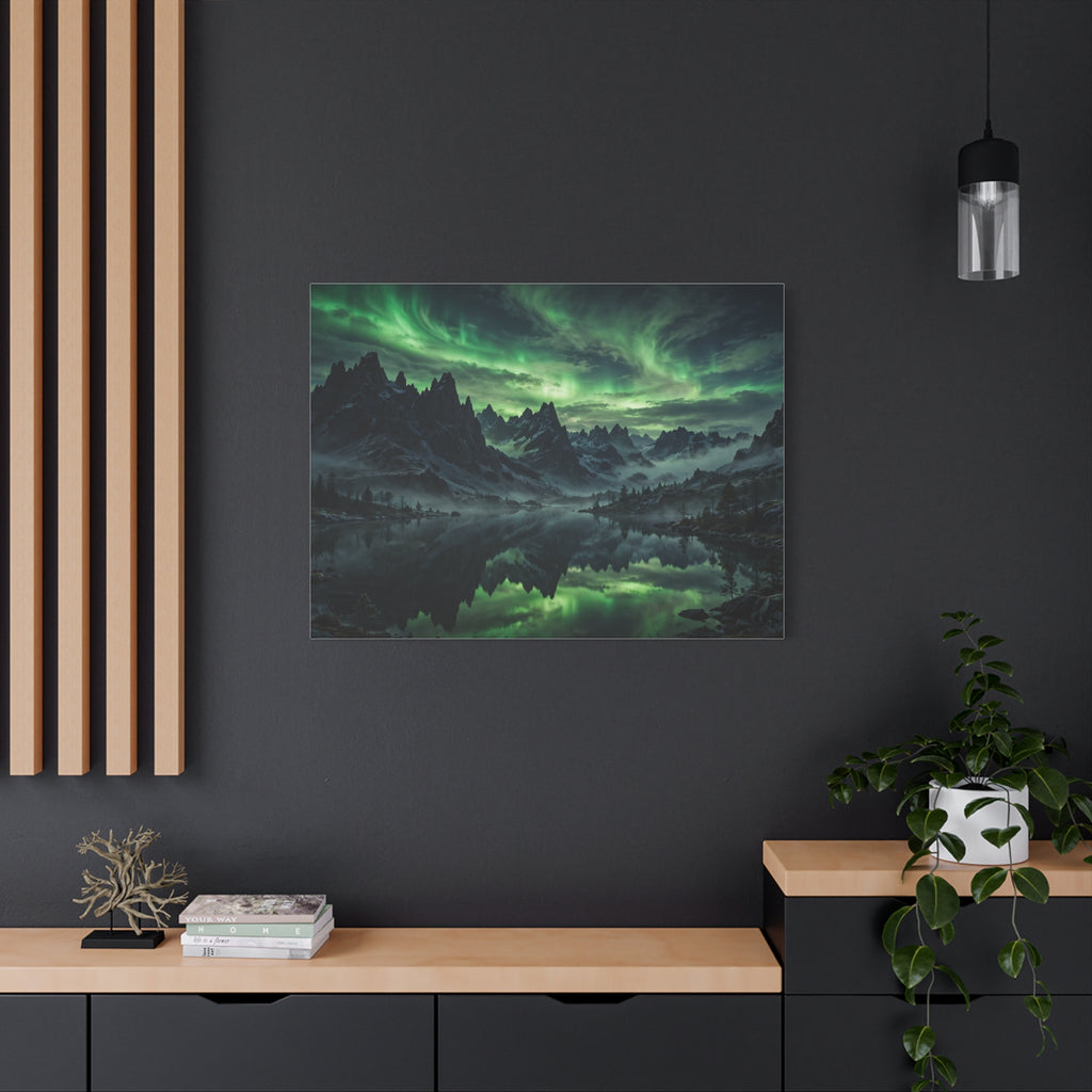 Northern Lights — Wander Wild Co Canvas Print