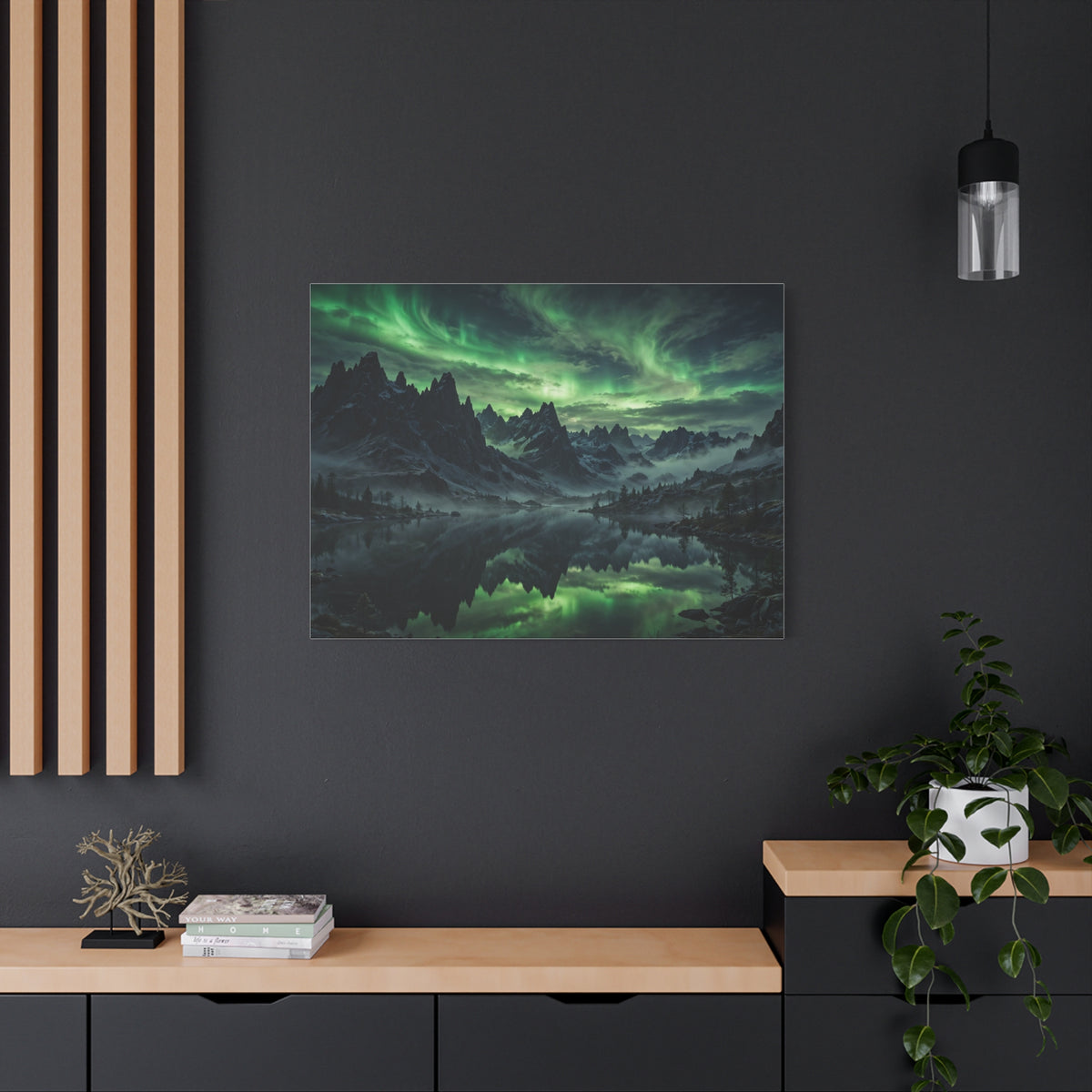 Northern Lights — Wander Wild Co Canvas Print