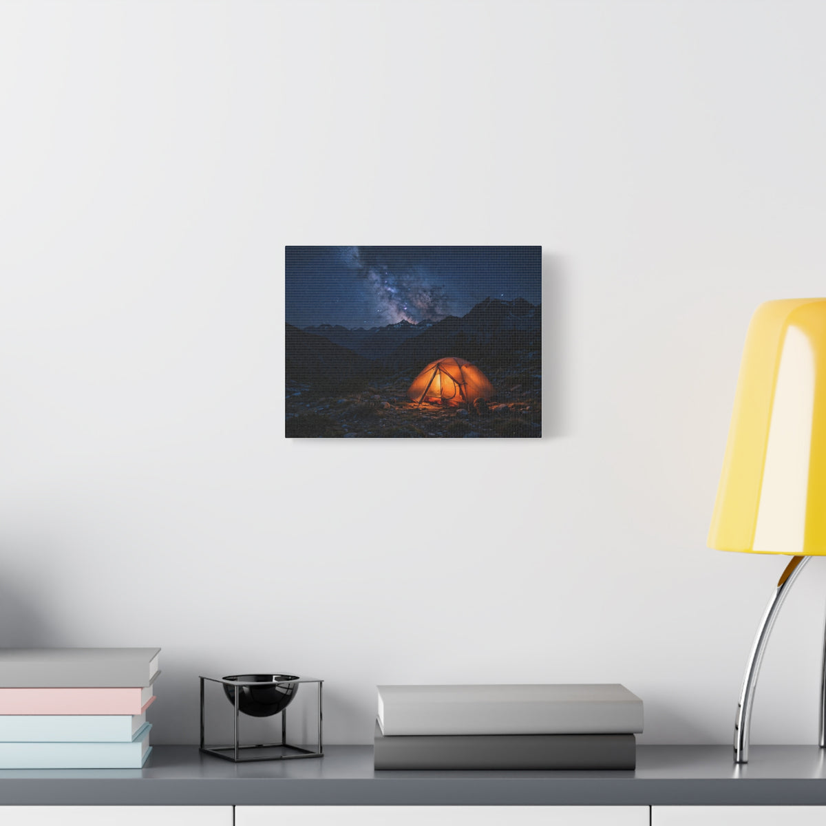 Tent Under Stars — Wander Wild Co Canvas Print