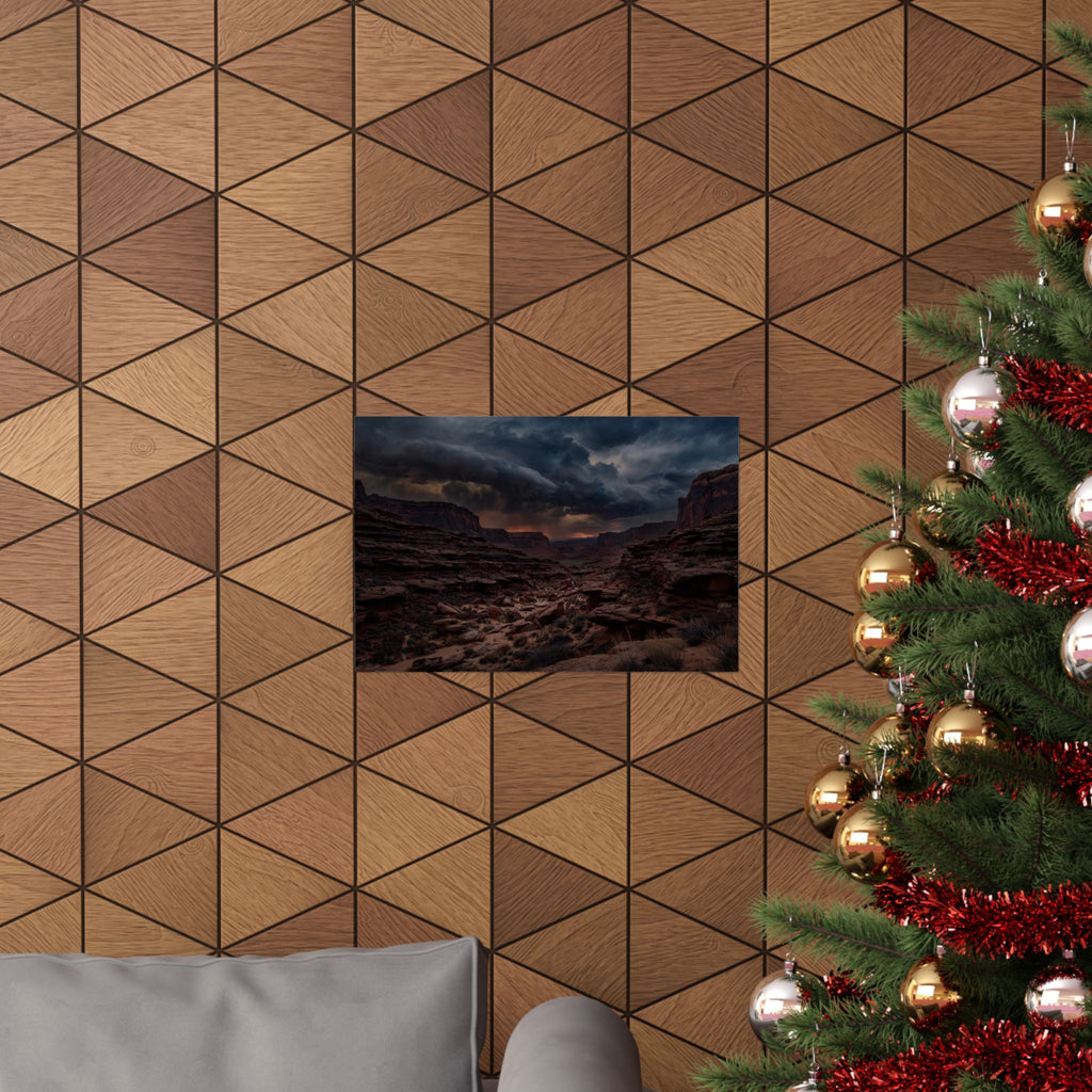 Canyon at Dusk — Wander Wild Co Art Print