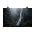 Waterfall in Fog — Wander Wild Co Art Print