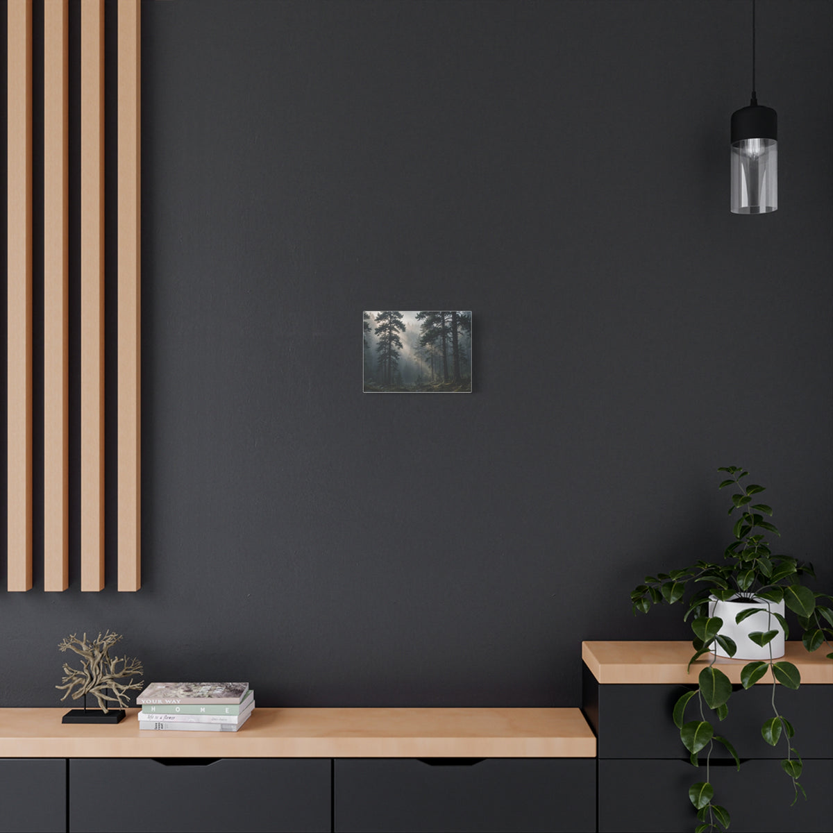 Fog Forest — Wander Wild Co Canvas Print