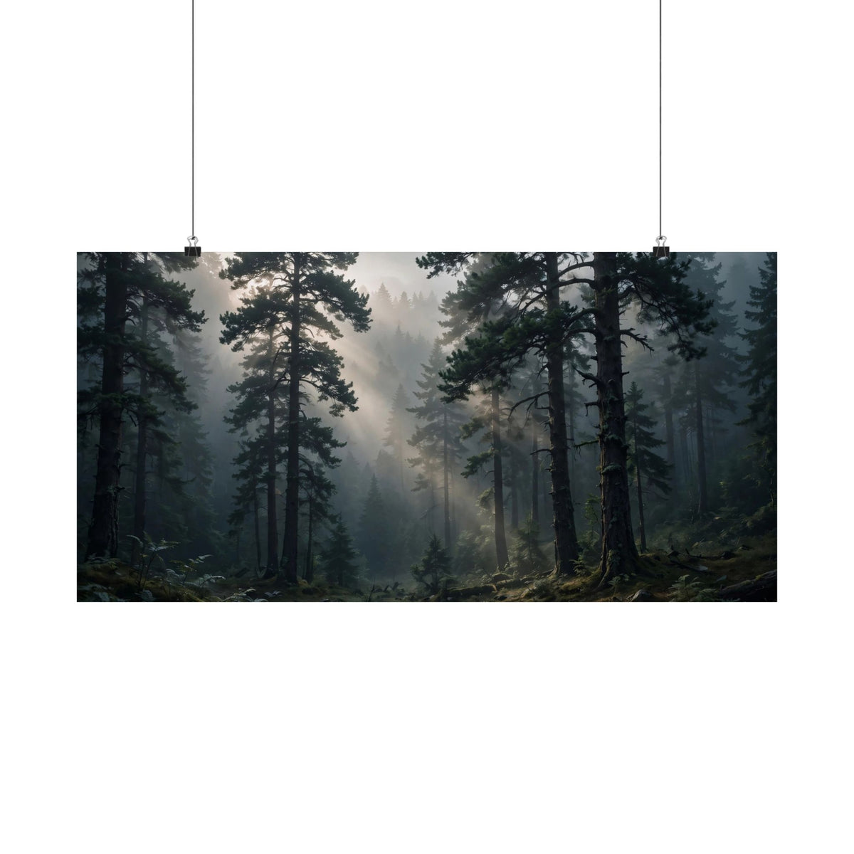 Fog Forest — Wander Wild Co Art Print