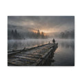 Fishing Dock — Wander Wild Co Canvas Print