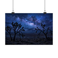 Desert Night Art Print — Desert Night Sky Poster