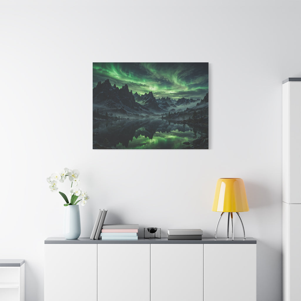 Northern Lights — Wander Wild Co Canvas Print