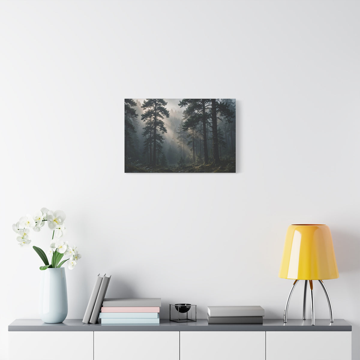 Fog Forest — Wander Wild Co Canvas Print