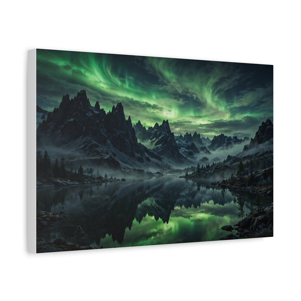 Northern Lights — Wander Wild Co Canvas Print