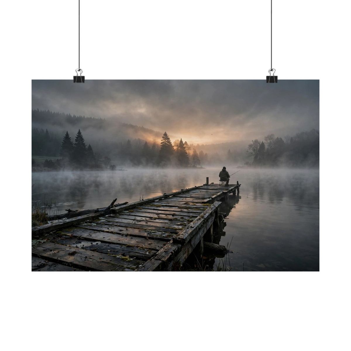 Fishing Dock — Wander Wild Co Art Print