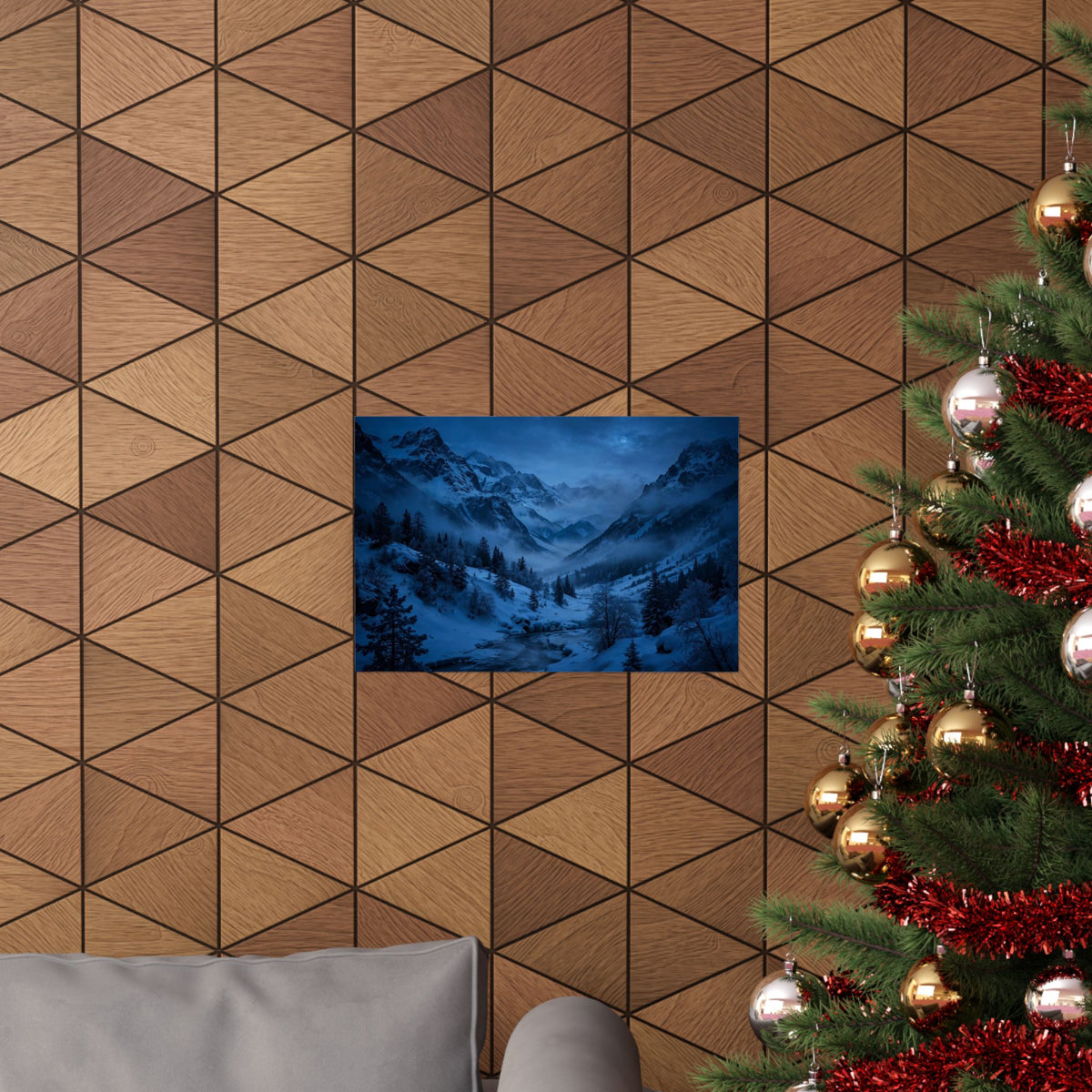 Snowy Valley — Wander Wild Co Art Print