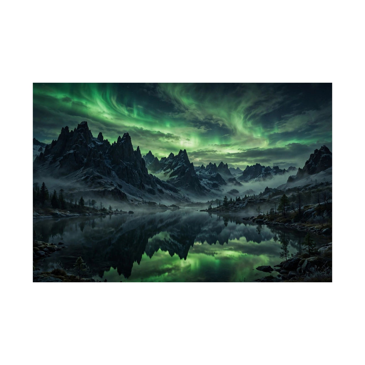 Northern Lights — Wander Wild Co Art Print
