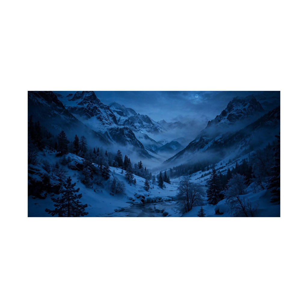Snowy Valley — Wander Wild Co Art Print
