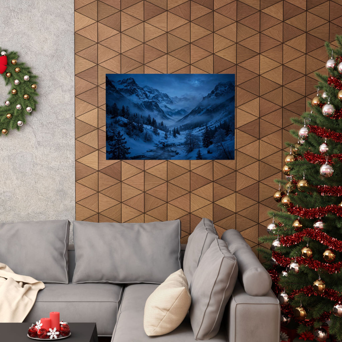 Snowy Valley — Wander Wild Co Art Print