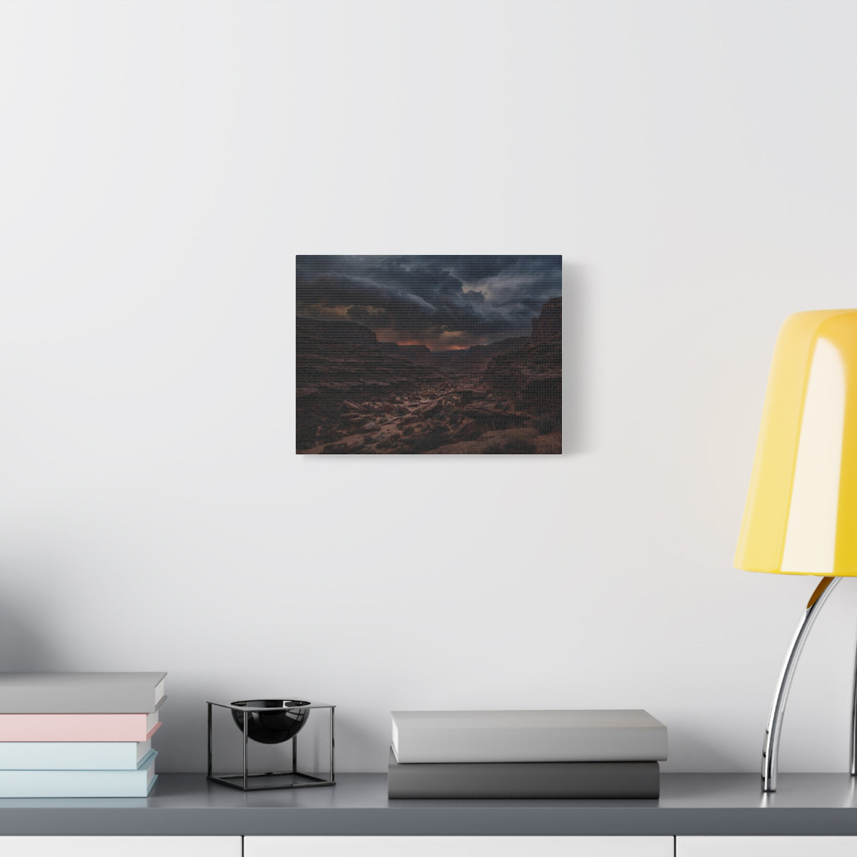 Canyon at Dusk — Wander Wild Co Canvas Print