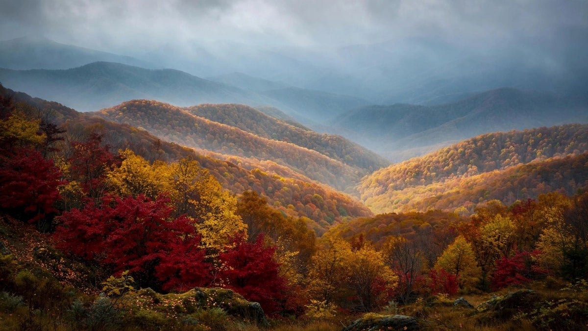 Autumn Ridge — Printable Wall Art (Digital Download)