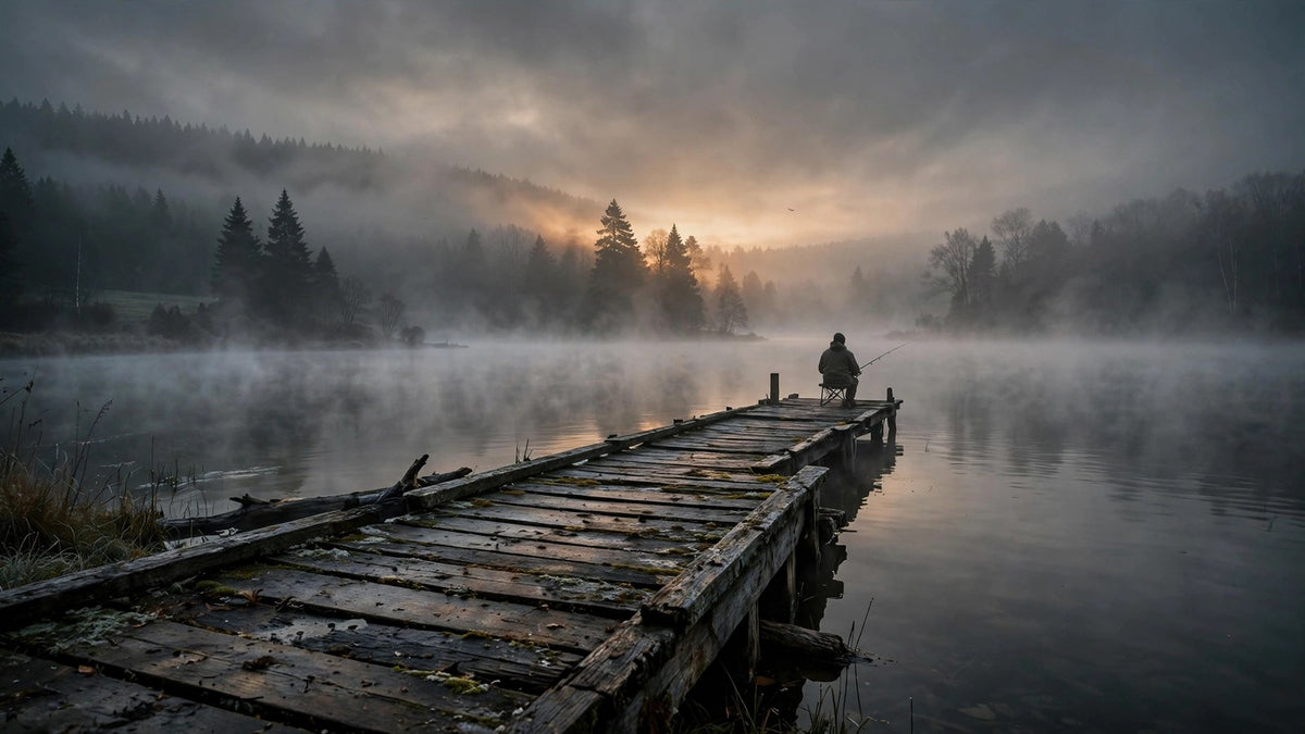 Fishing Dock — Printable Wall Art (Digital Download)