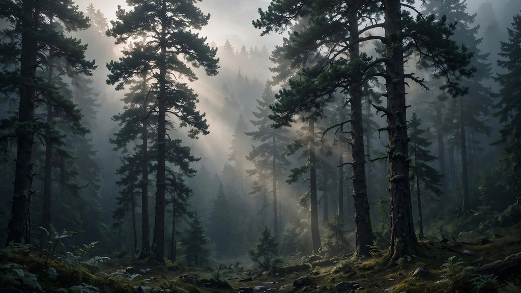 Fog Forest — Printable Wall Art (Digital Download)