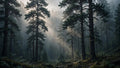 Fog Forest — Printable Wall Art (Digital Download)