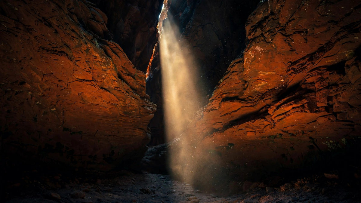 Slot Canyon Light — Printable Wall Art (Digital Download)