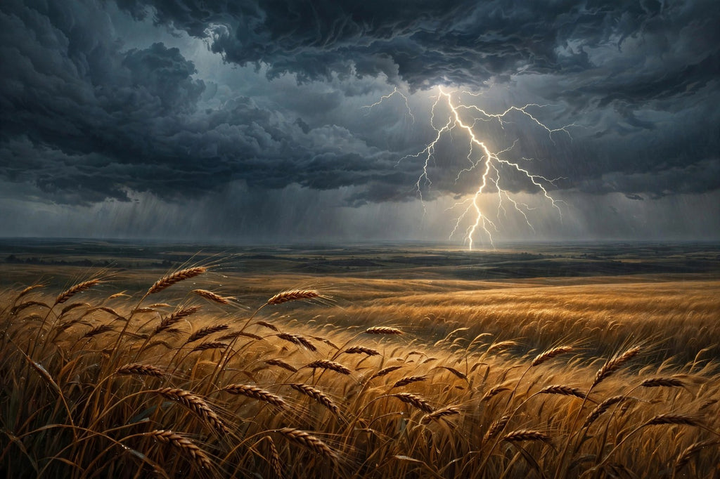 Storm Over the Plains — Printable Wall Art (Digital Download)
